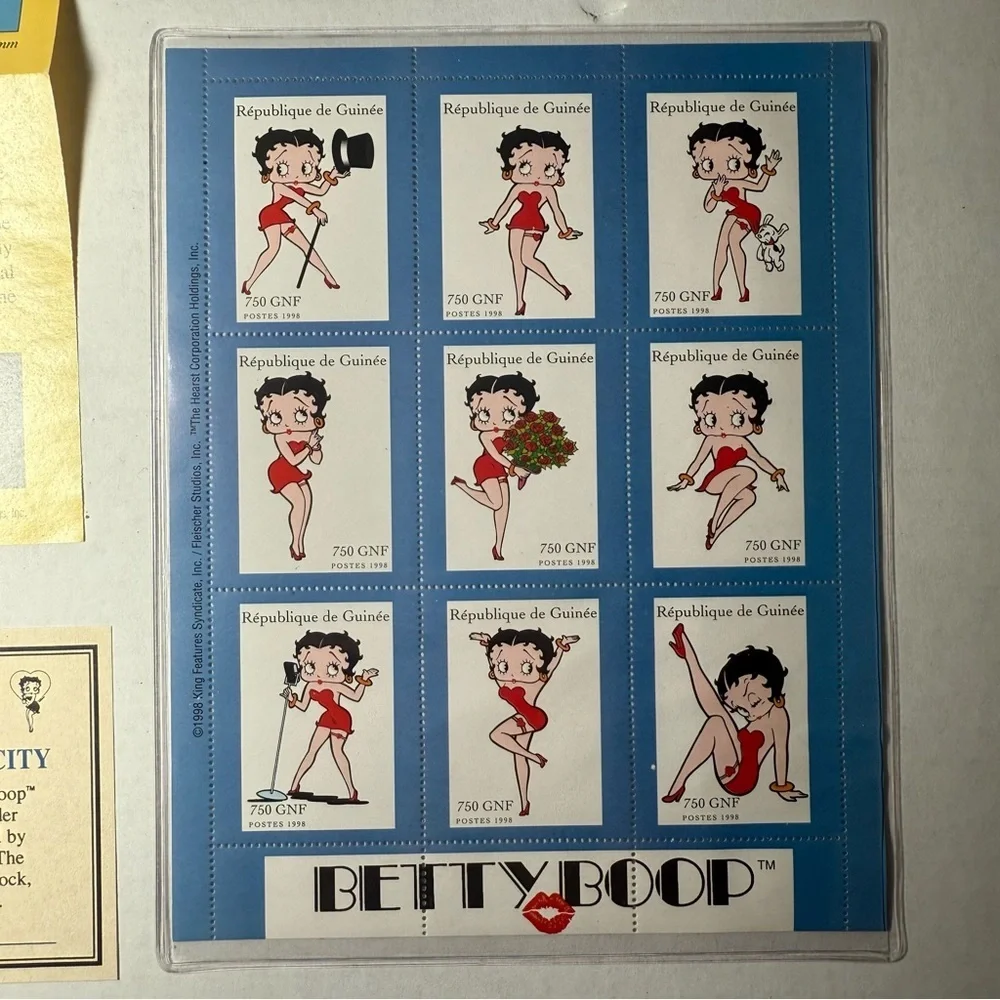 Betty Boop Stamps